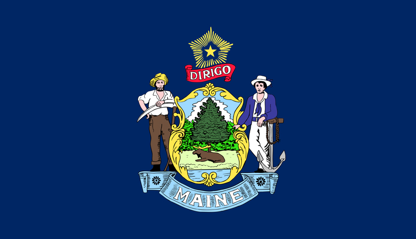 logo for the State of Maine
