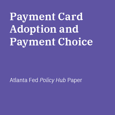 Payment Card Adoption and Payment Choice